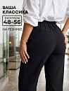 Брюки женские_О640/черный креп